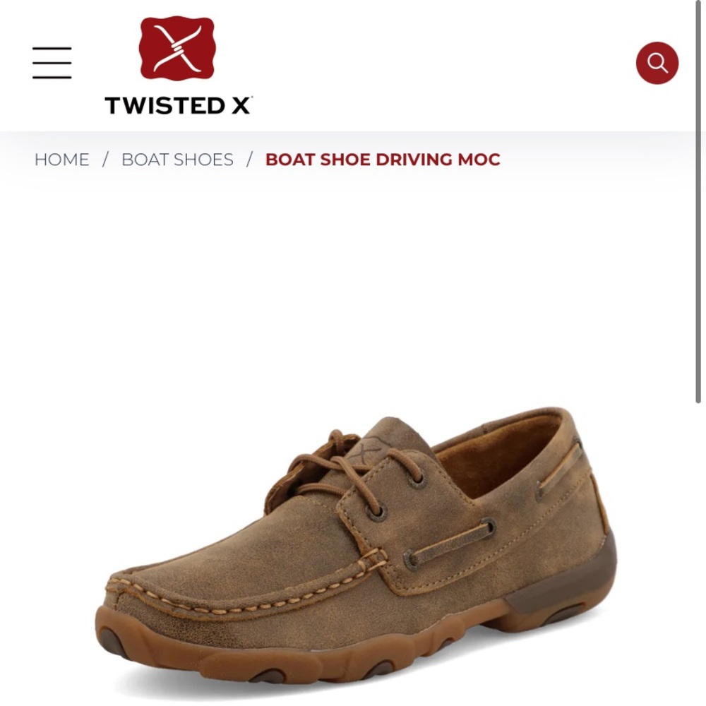 Women’s Twisted X ‘Boat Shoe Diving Moc’